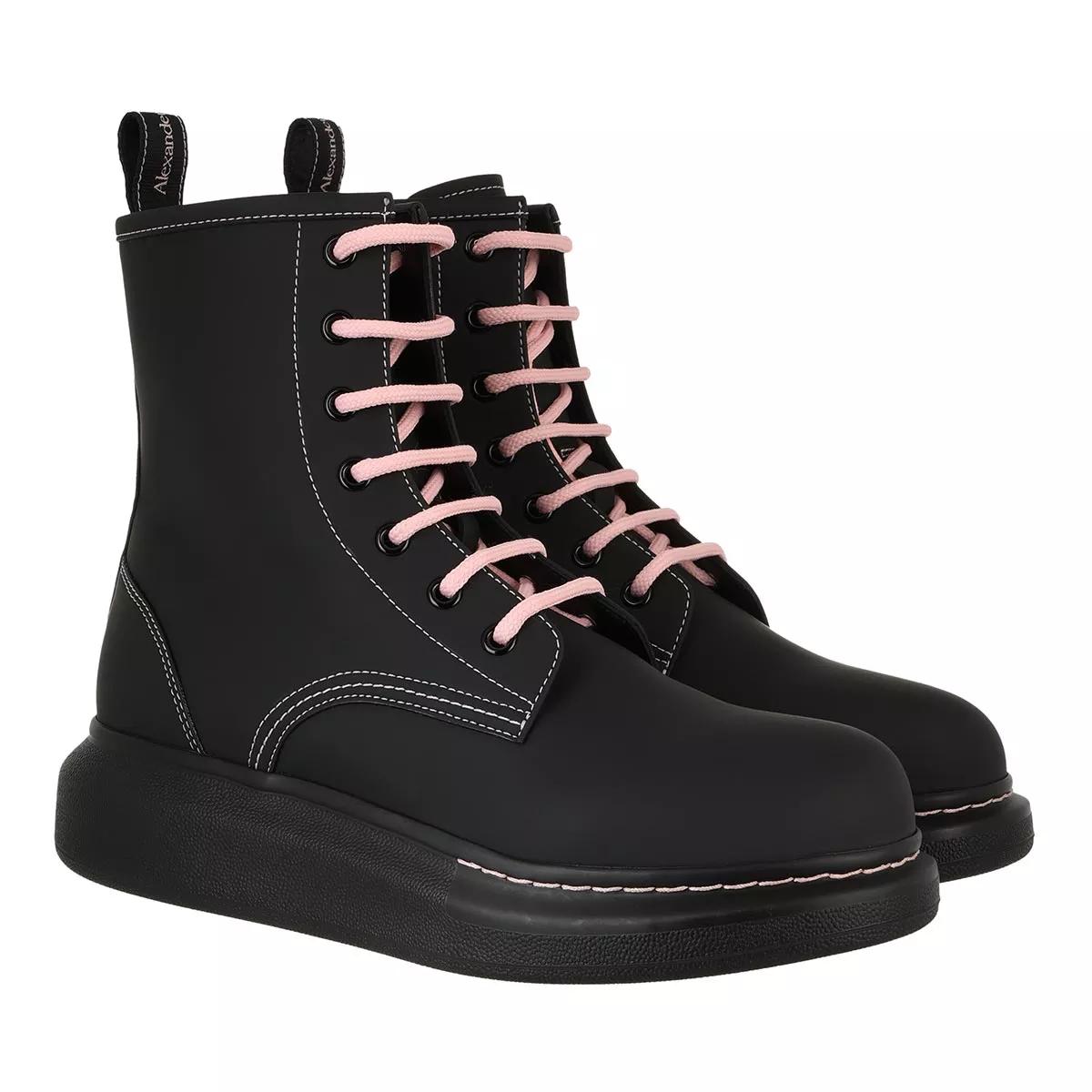 Alexander McQueen Sneakers - H. Boot Leather in zwart