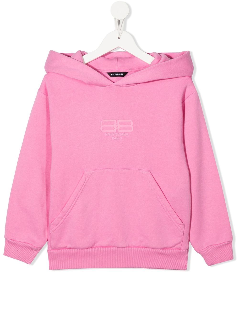 Balenciaga Kids Katoenen hoodie - Roze