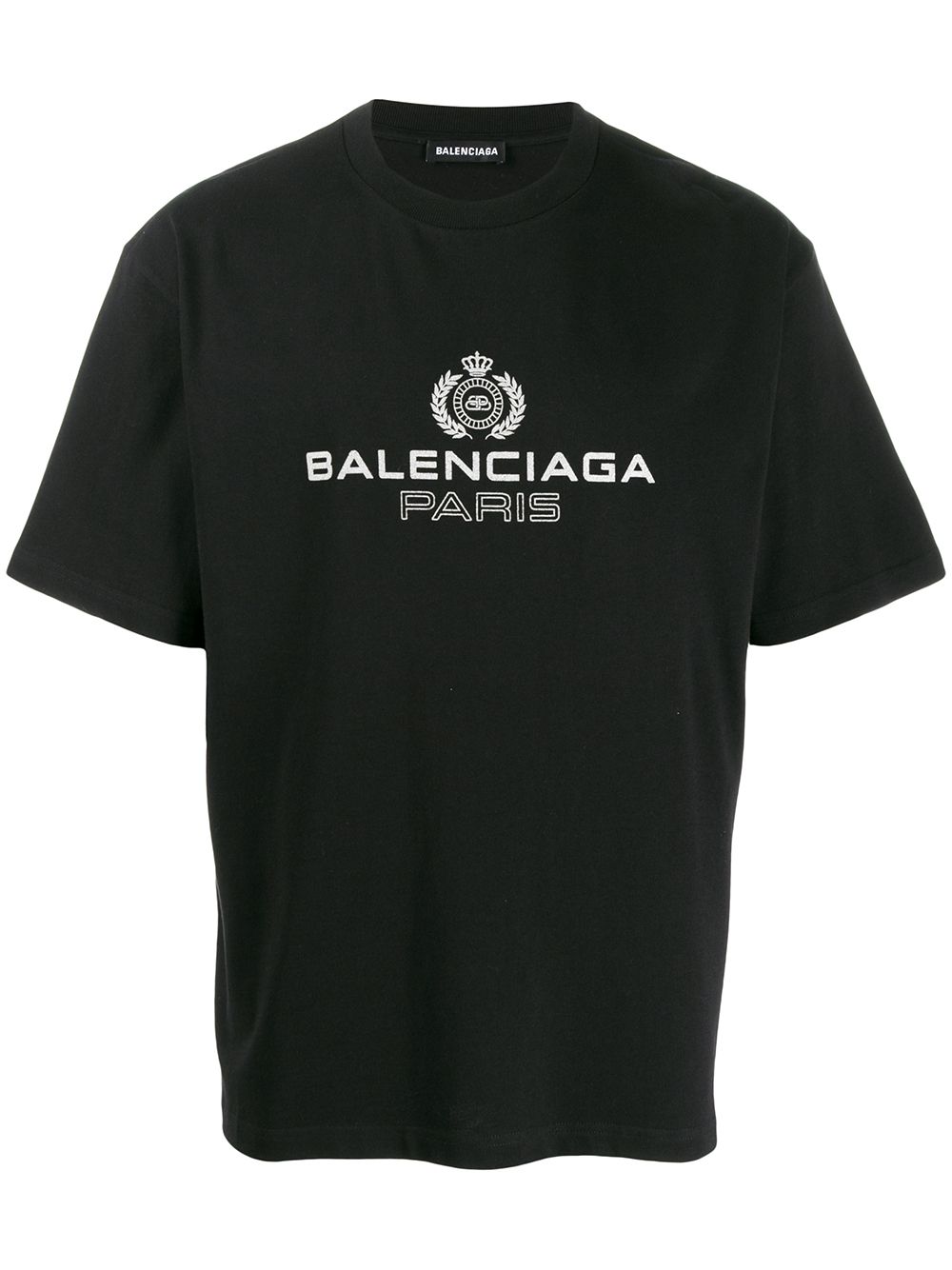 Balenciaga T-shirt met logo - Zwart