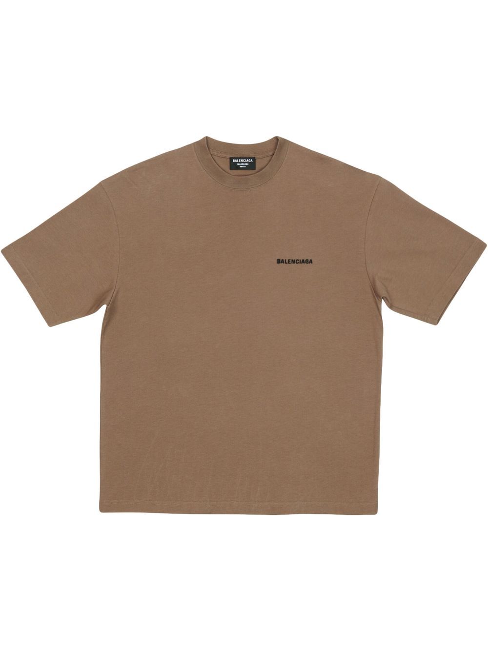 Balenciaga T-shirt met logoprint - Beige