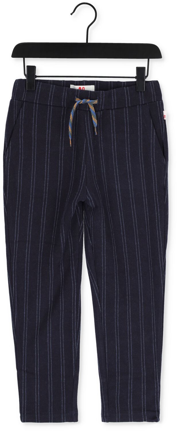 Blauwe Ao76 Oliver Striped Pants