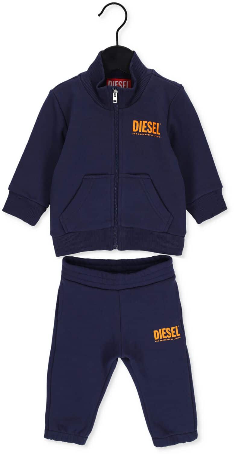 Blauwe Diesel Vest Suitylogolongxb-Set