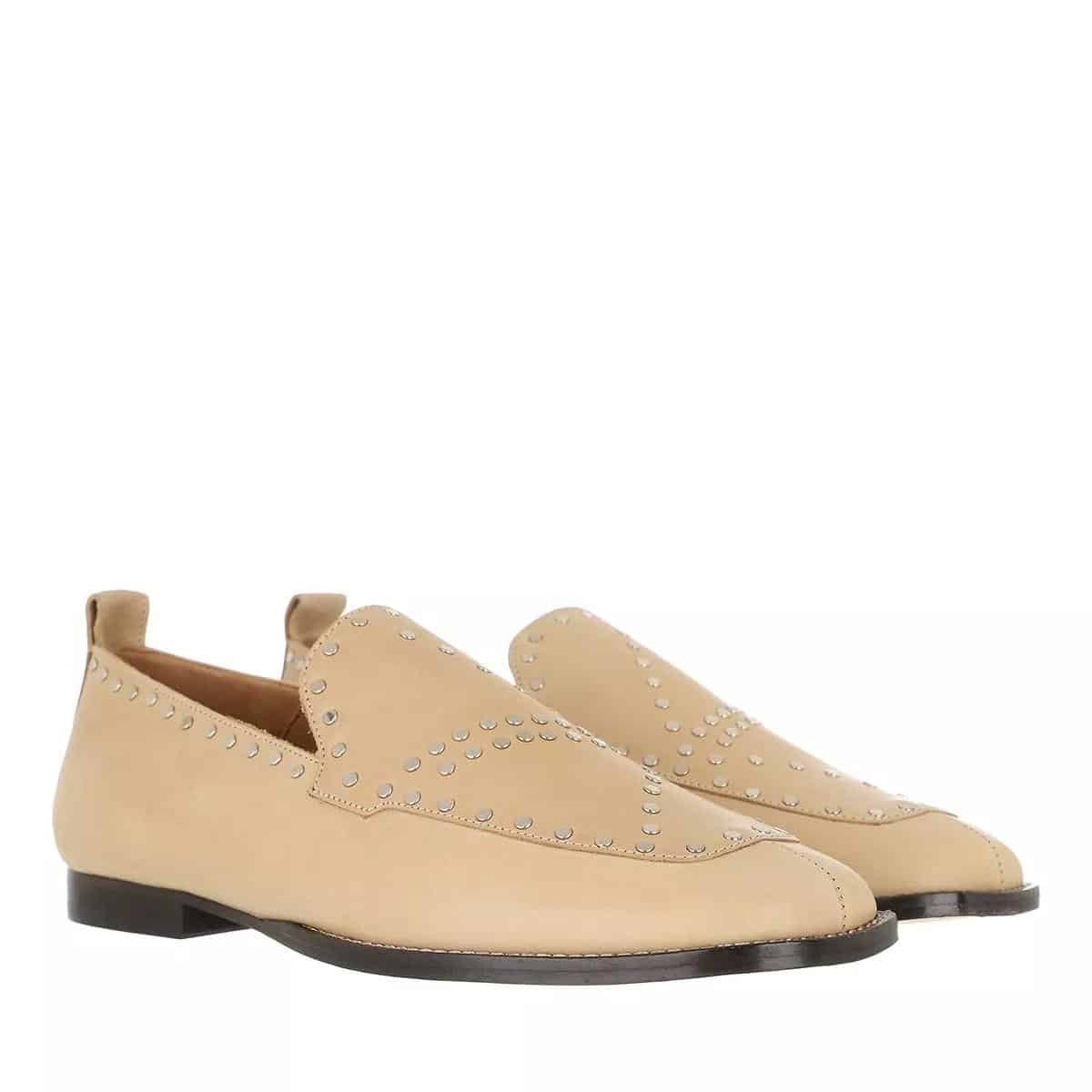 Isabel Marant Loafers & ballerina schoenen - Faggie Loafers in beige