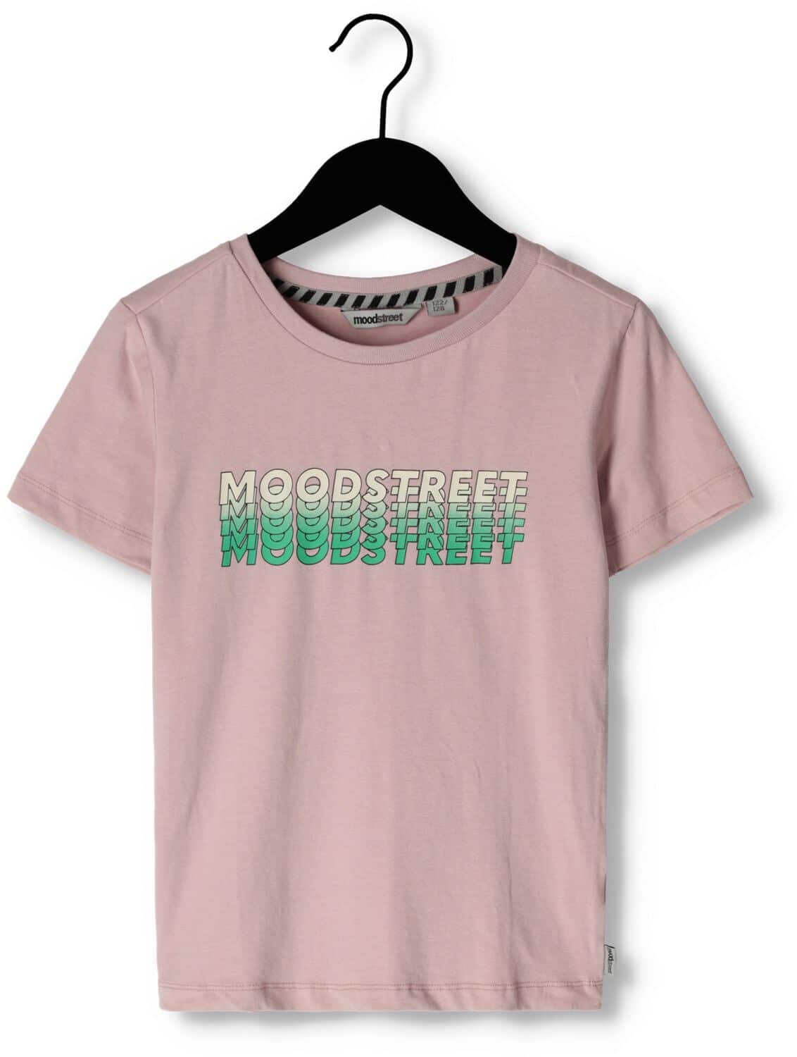 Lila Moodstreet T-shirt T-shirt With Chest Print