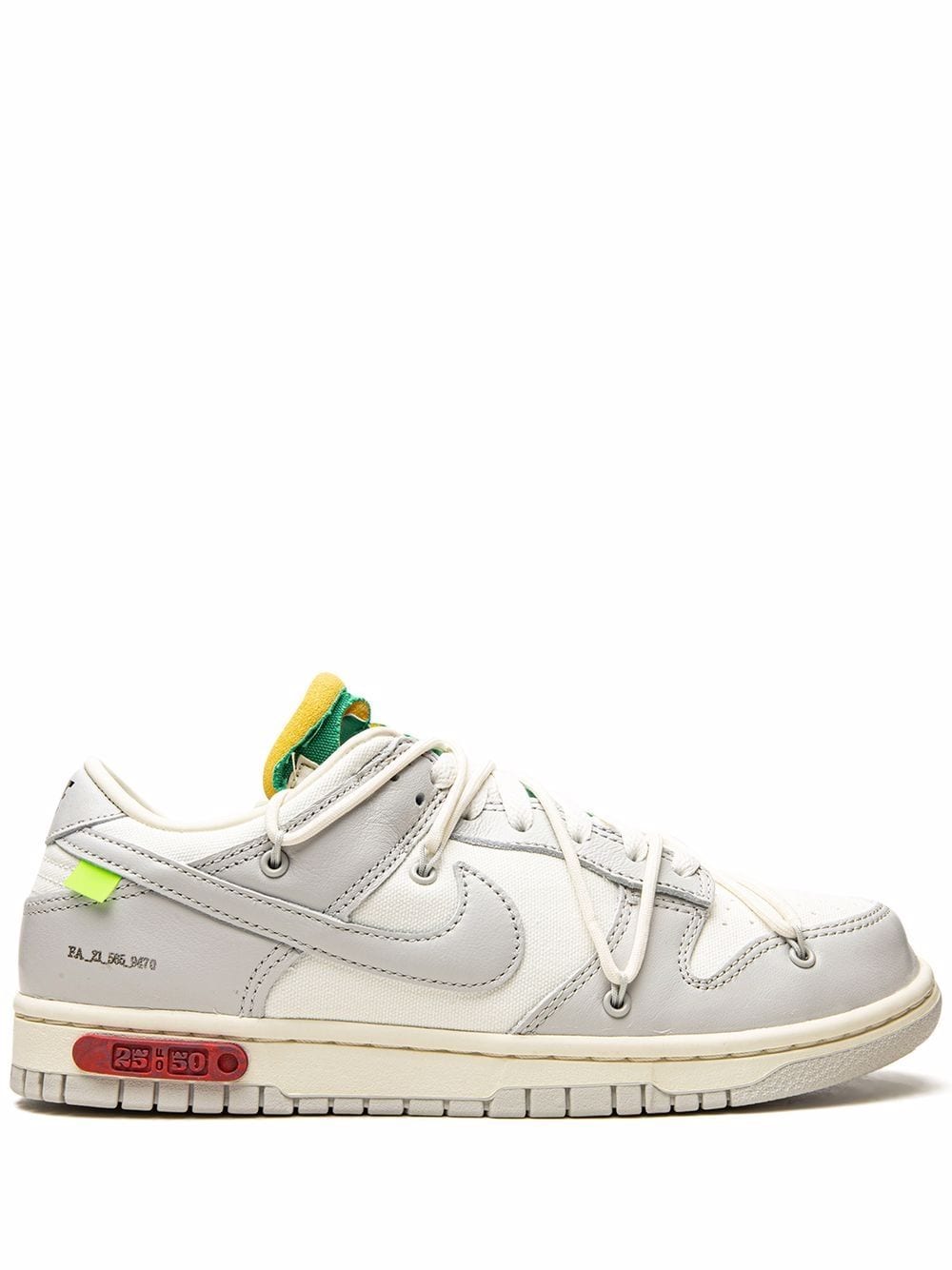 Nike X Off-White x Off-White Dunk Low sneakers - Grijs