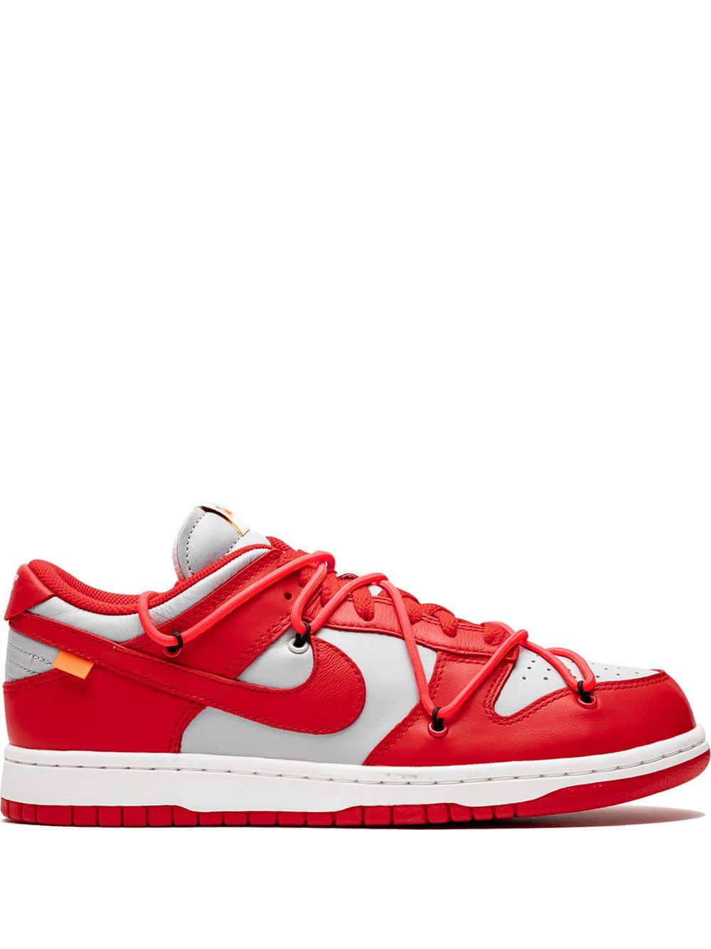 Nike X Off-White x Off-White low-top sneakers - Rood