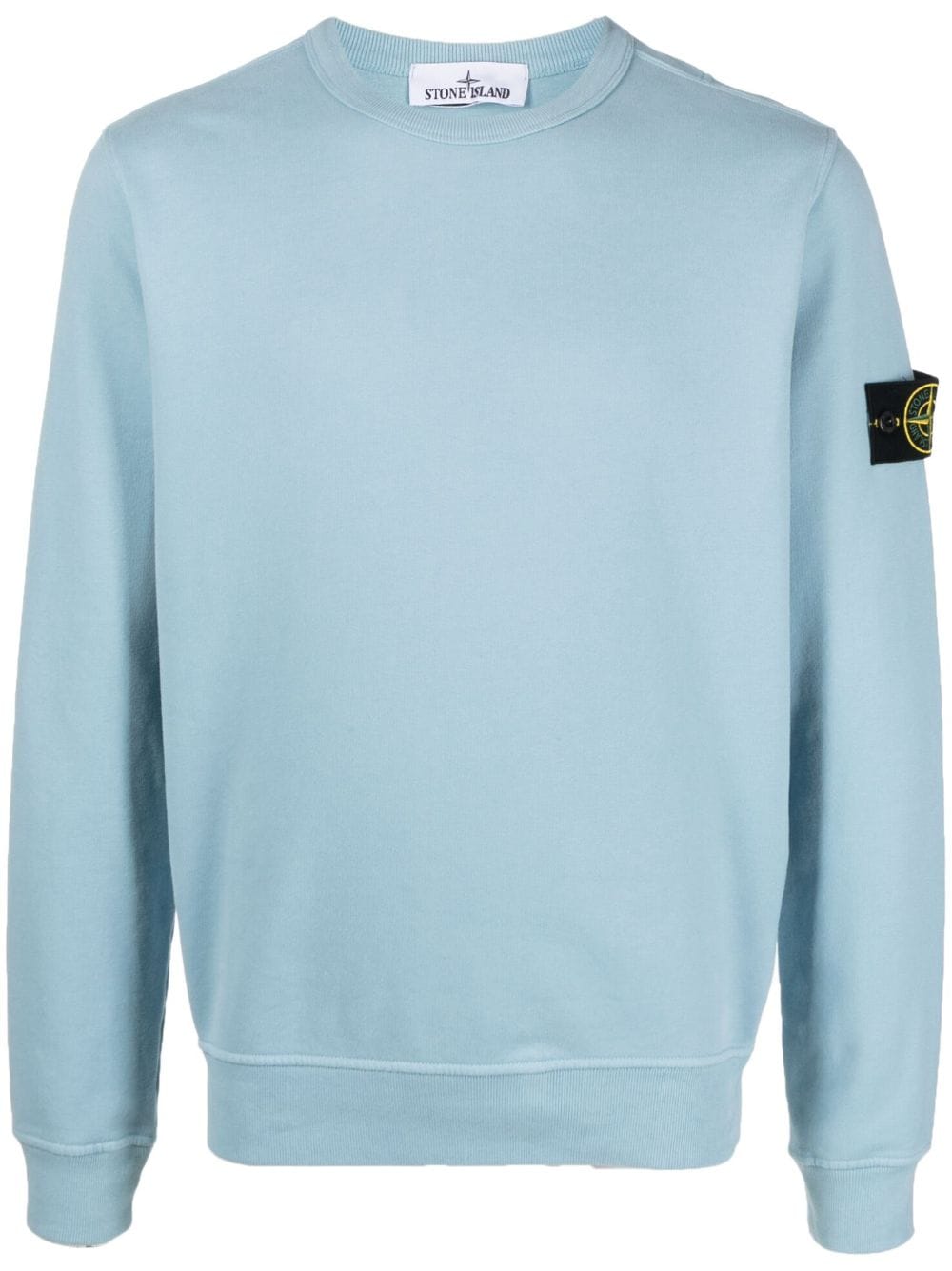 Stone Island Sweater met Compass-logopatch - Blauw
