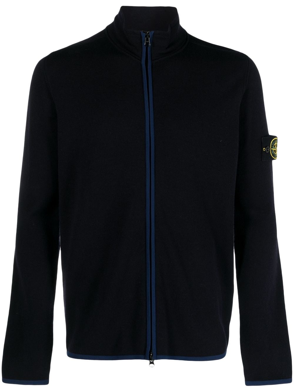 Stone Island Sweater met Compass-logopatch - Blauw