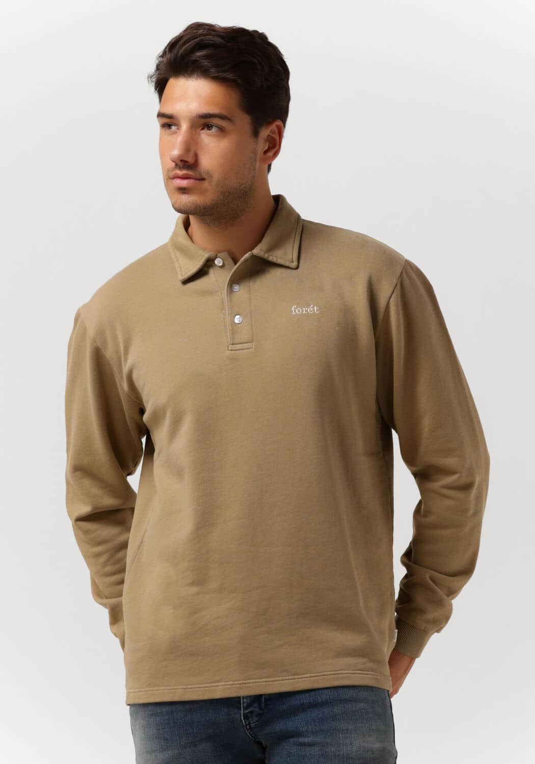 Zand Forét Trui Herb Polo Sweatshirt