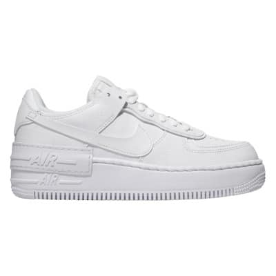 Air Force 1 Shadow Sneakers Nike , White , Dames