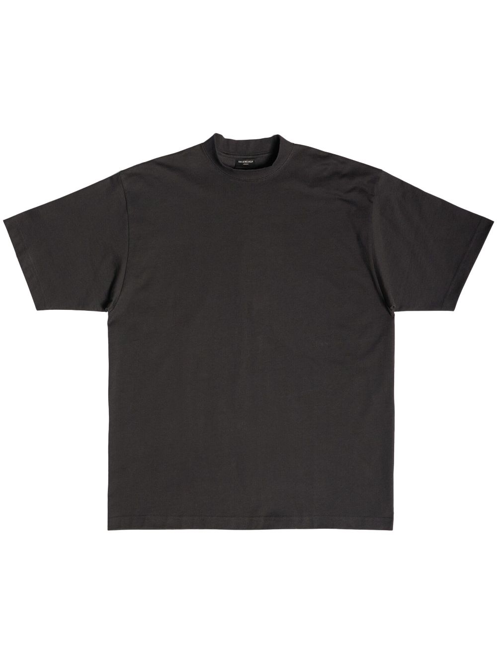 Balenciaga BB Paris T-shirt verfraaid met stras - Zwart