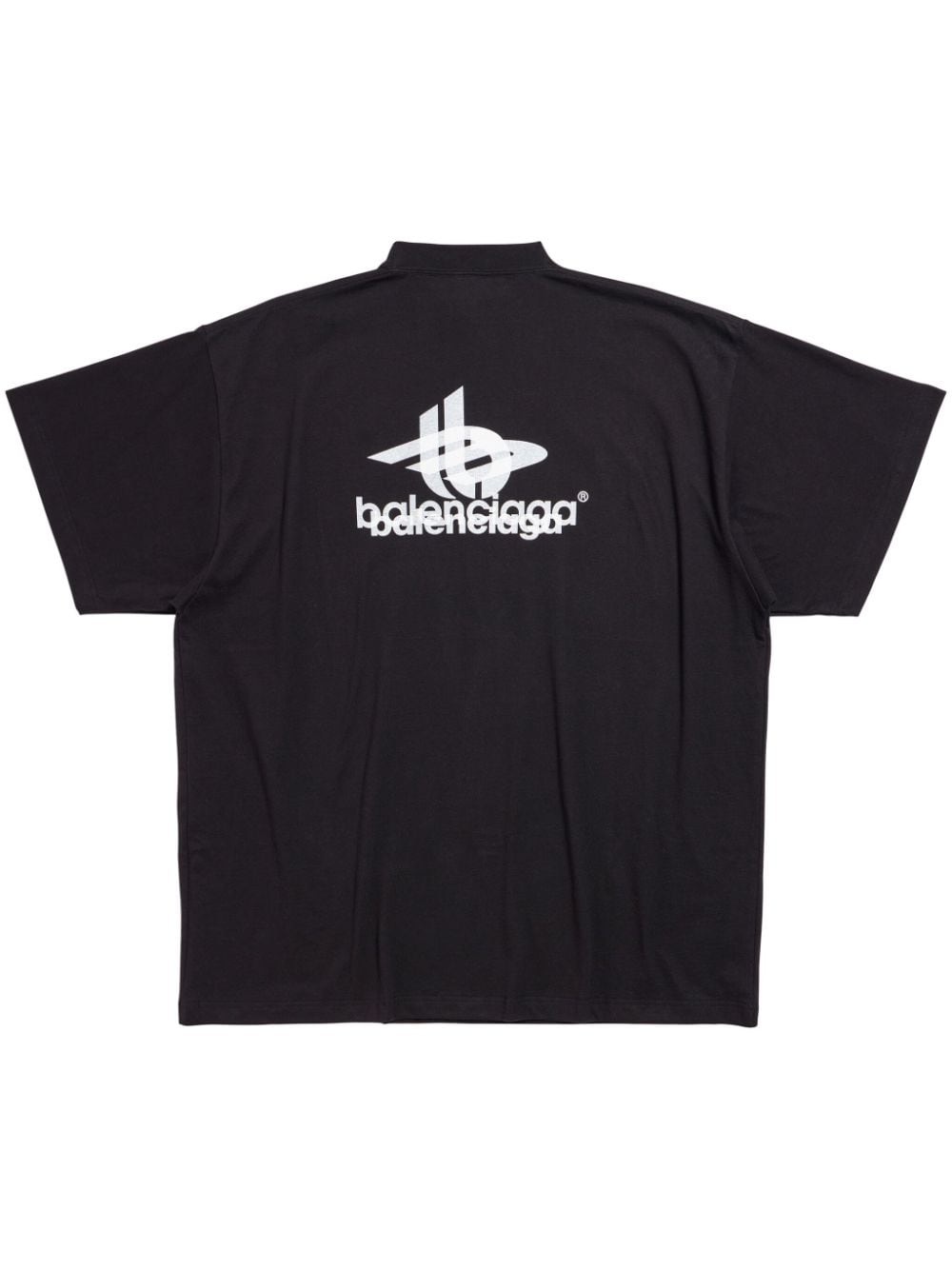 Balenciaga Gelaagd T-shirt - Zwart