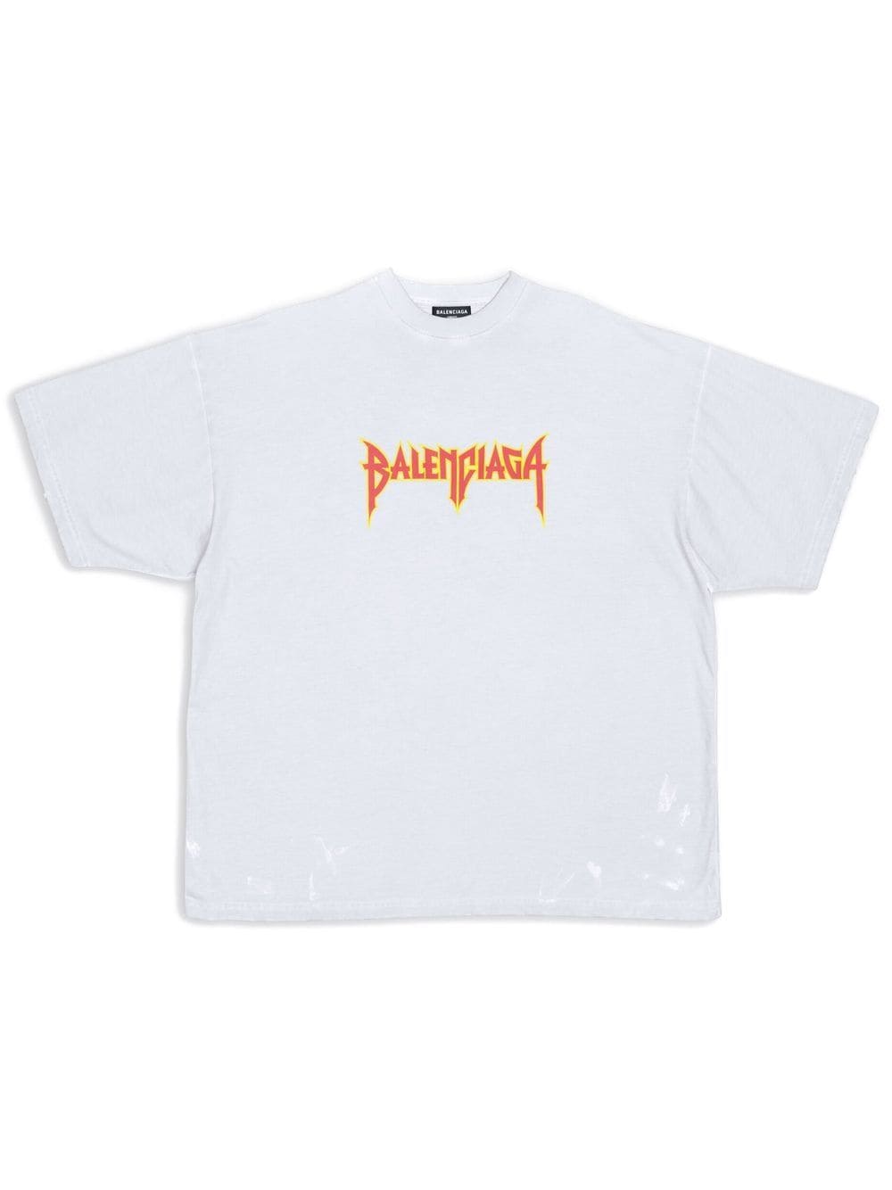 Balenciaga Oversized T-shirt - Wit