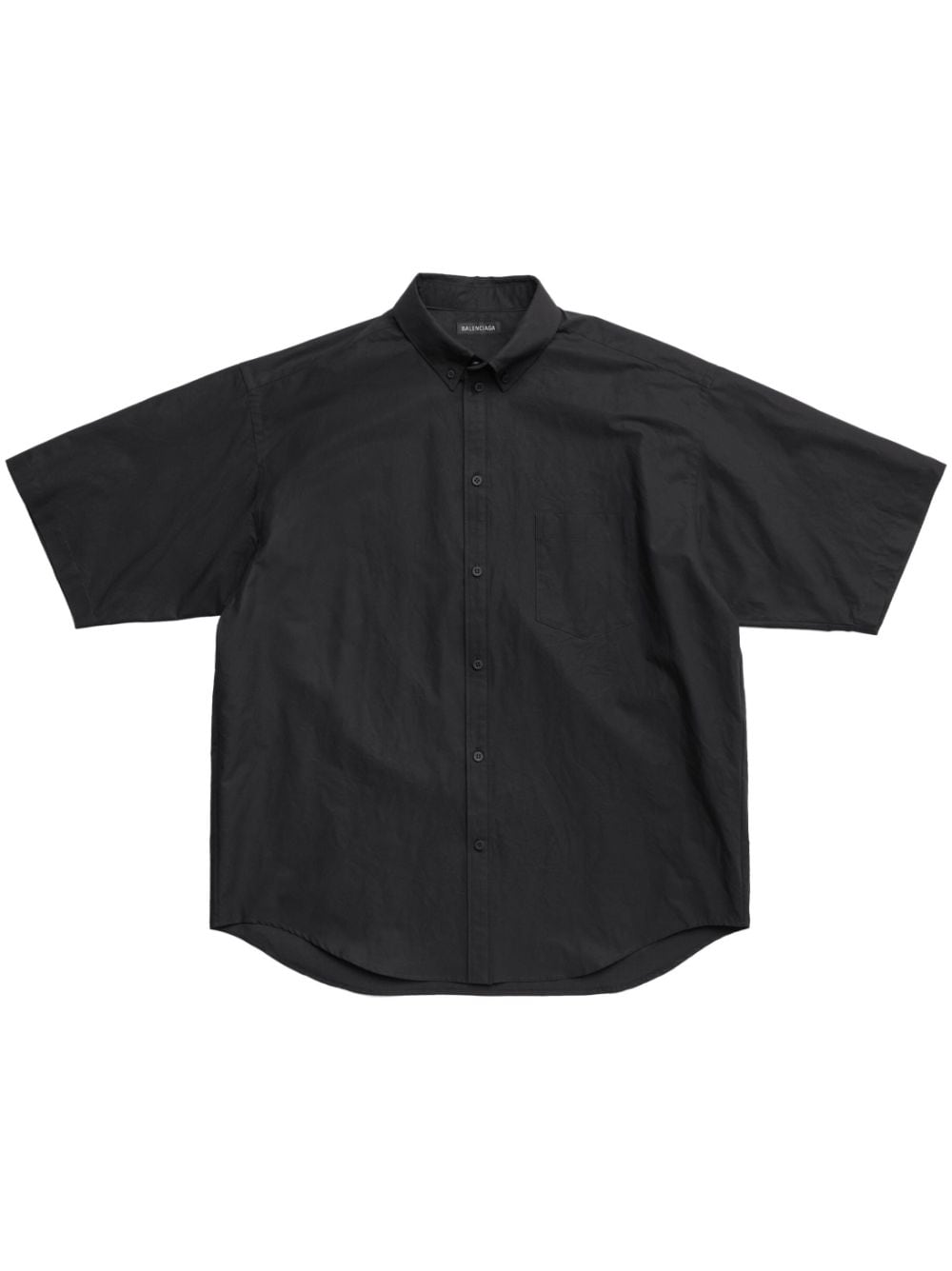 Balenciaga Shirt met korte mouwen - Zwart