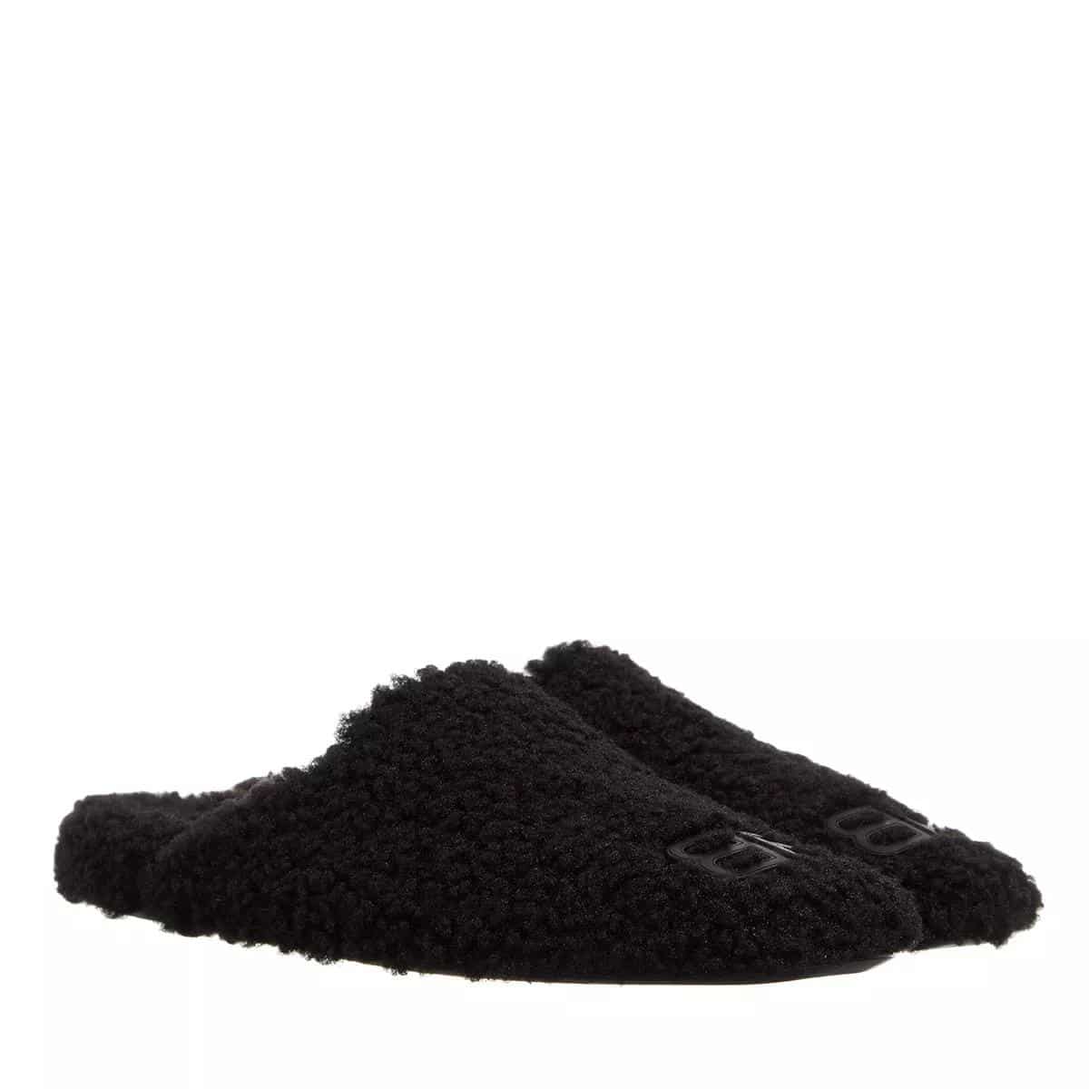 Balenciaga Slippers - Cosy BB Mules in zwart