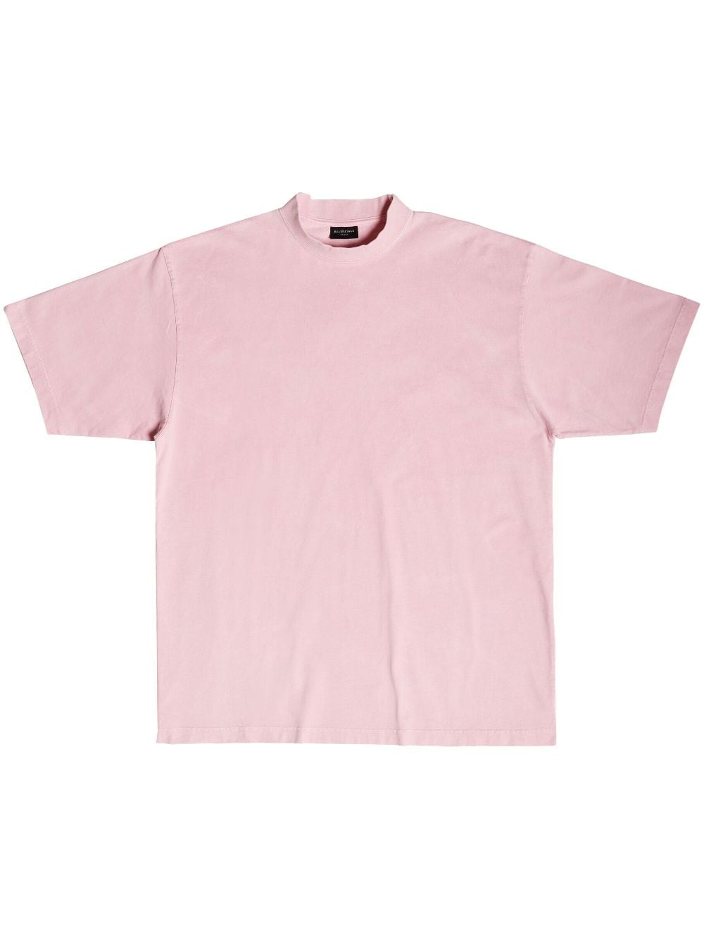 Balenciaga T-shirt met geborduurd logo - Roze