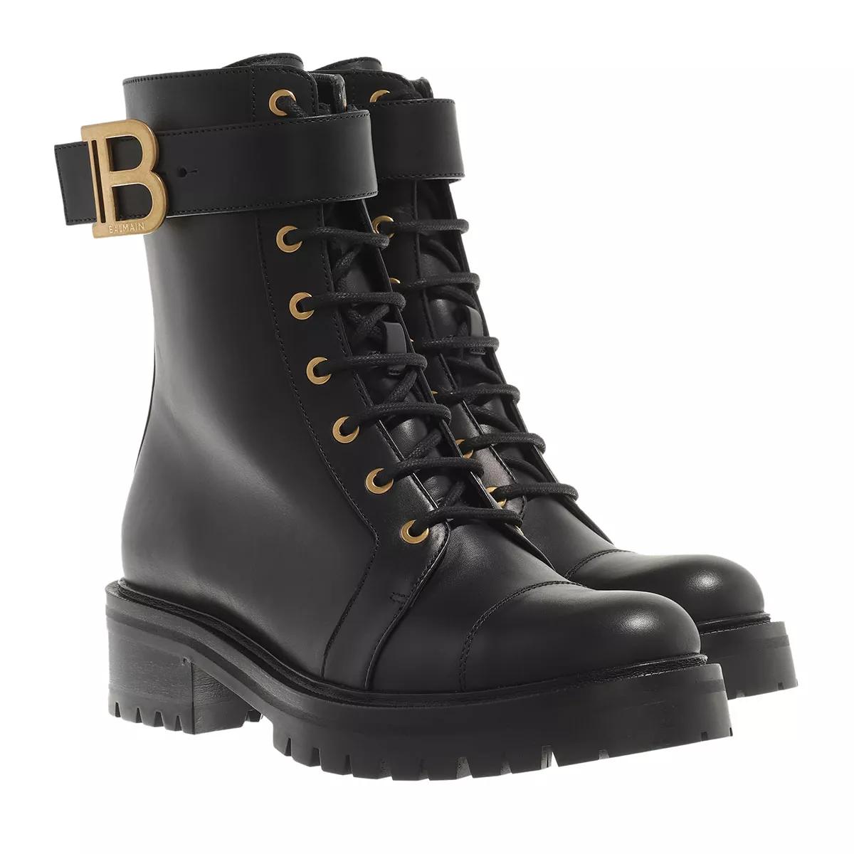 Balmain Boots & laarzen - Ranger Ankle Boots Leather in zwart