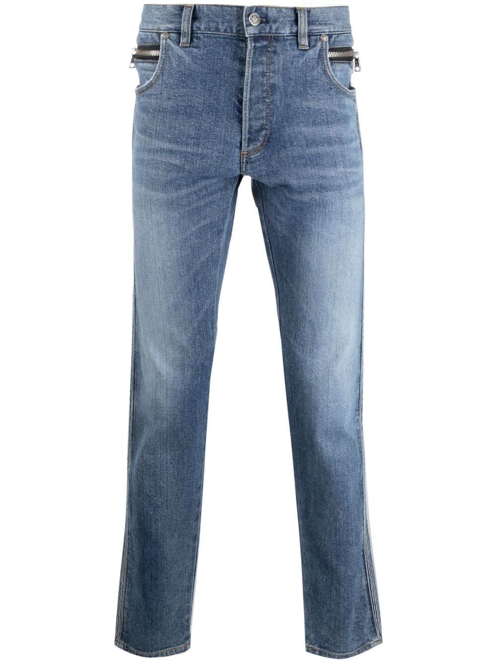 Balmain Jeans met toelopende pijpen - Blauw
