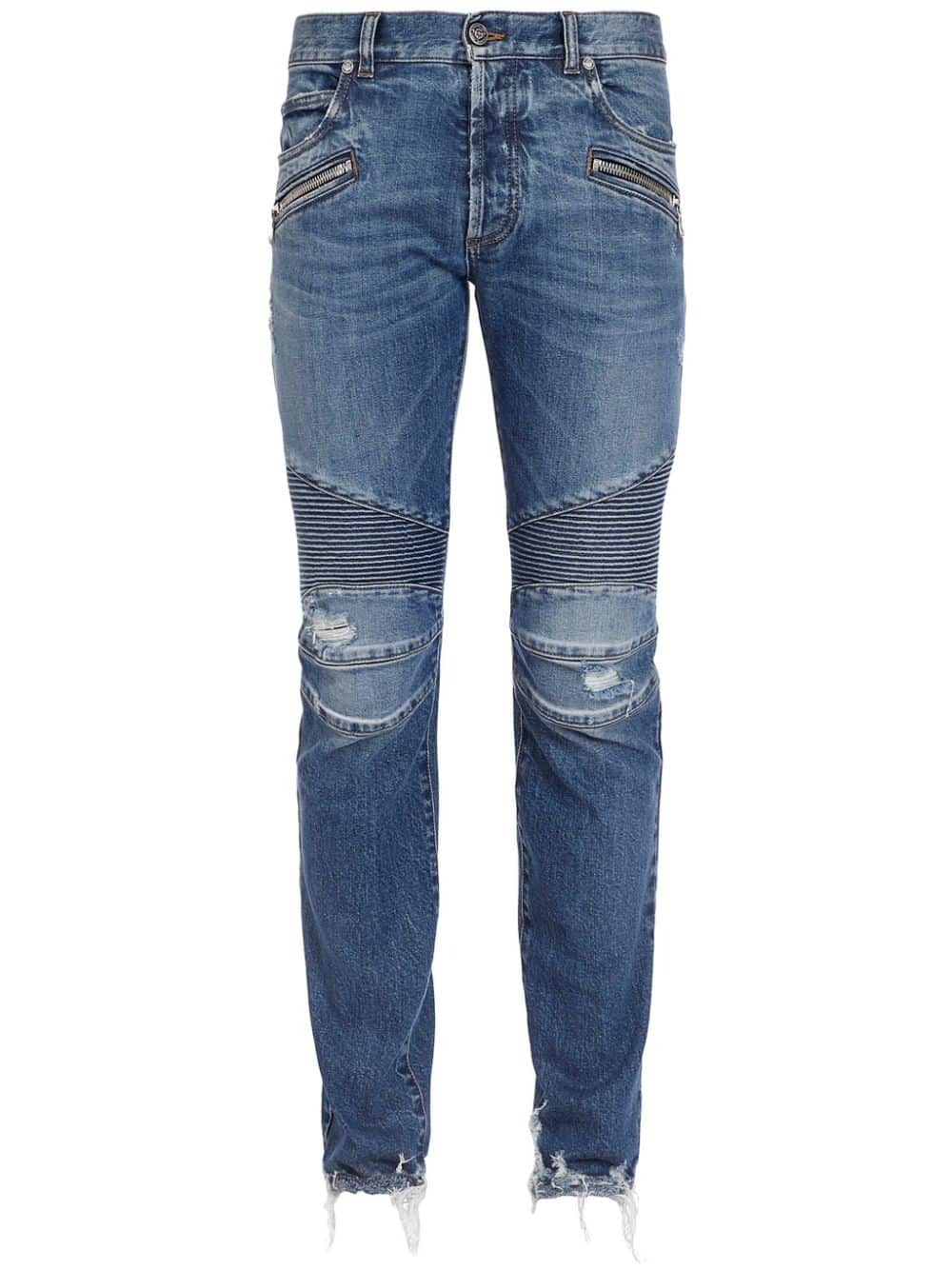 Balmain Jeans met toelopende pijpen - Blauw