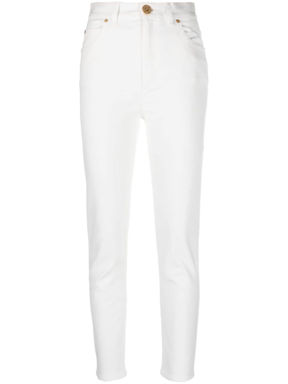 Balmain Jeans met toelopende pijpen - Wit