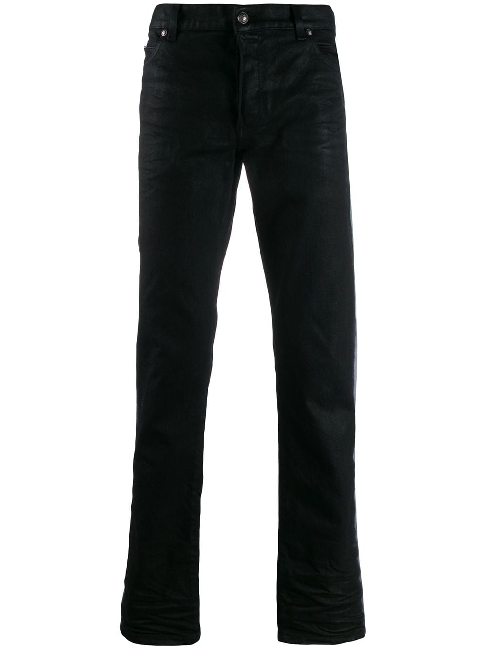 Balmain Jeans met zijstreep - Zwart