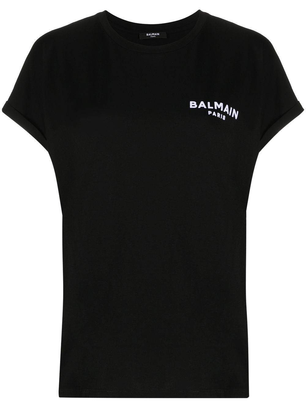 Balmain T-shirt met logo - Zwart