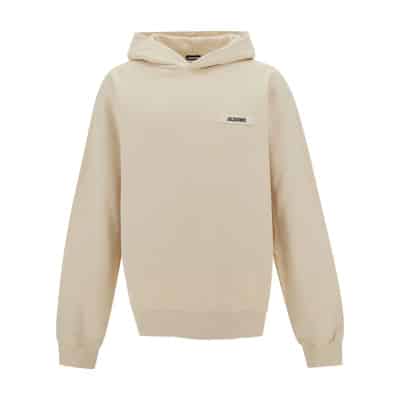 Beige Sweaters met Gros Grain Hoodie Jacquemus , Beige , Heren