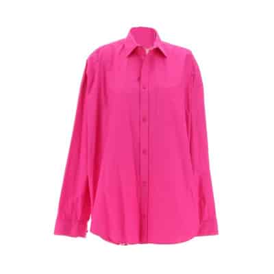 Cocoon Shirt Balenciaga , Pink , Dames