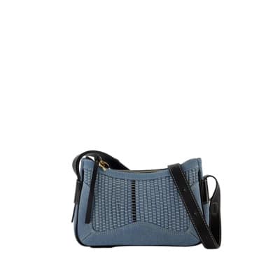 Denim Hana Crossbody Tas See by Chloé , Blue , Dames