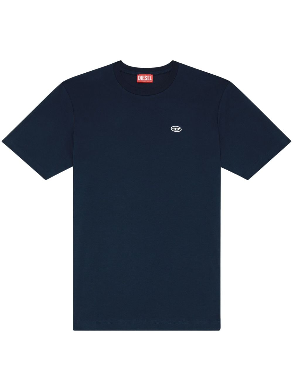 Diesel T-Just-Doval-PJ katoenen T-shirt - Blauw