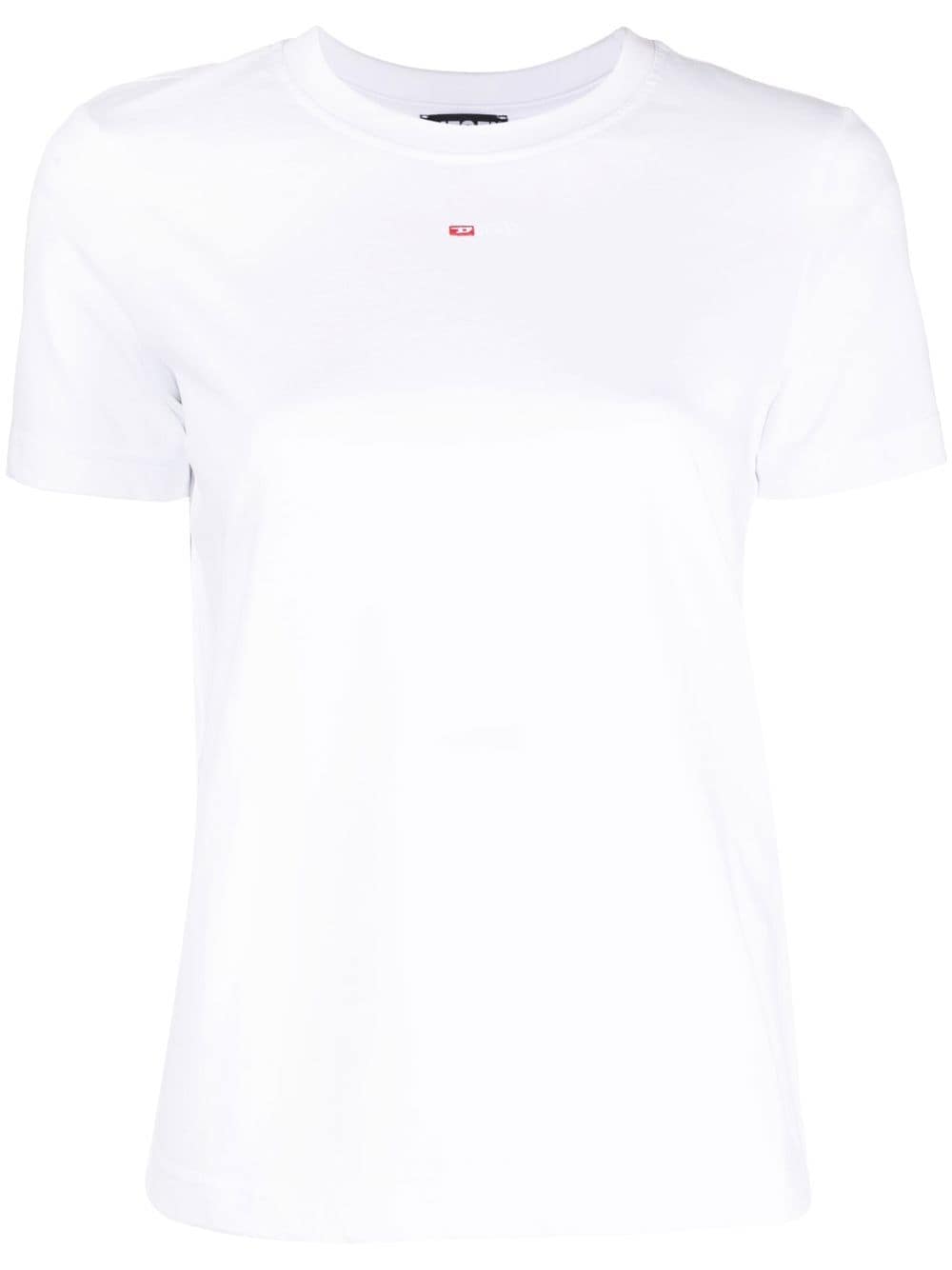 Diesel T-Reg-Microdiv katoenen T-shirt - Wit