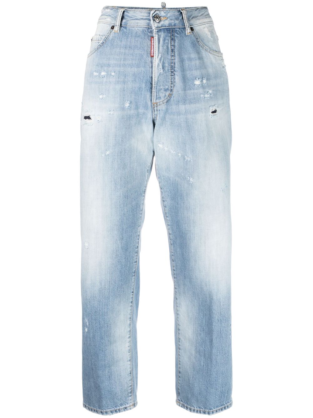 Dsquared2 Jeans met gebleekt effect - Blauw