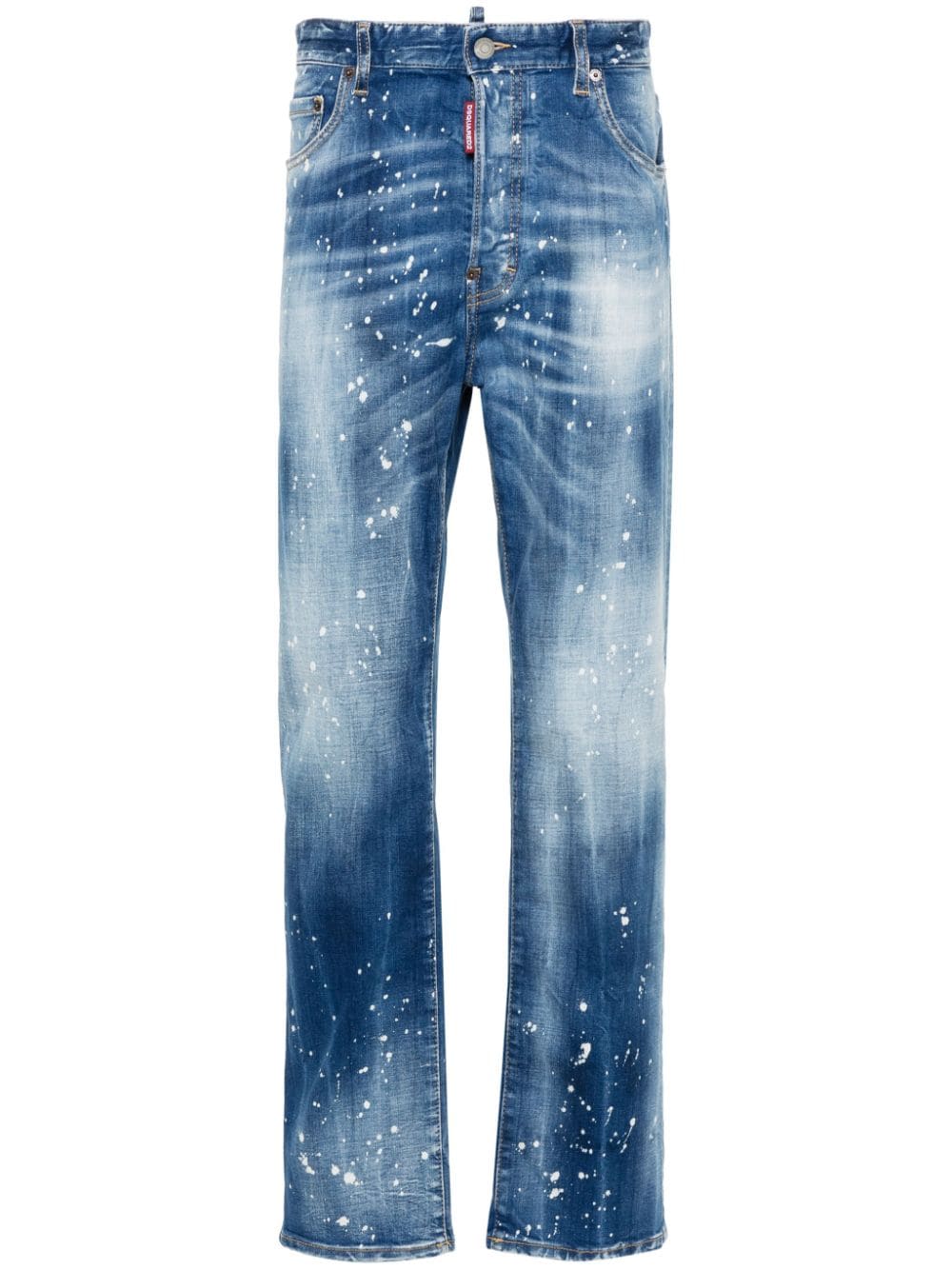 Dsquared2 Jeans met logo-applicatie - Blauw