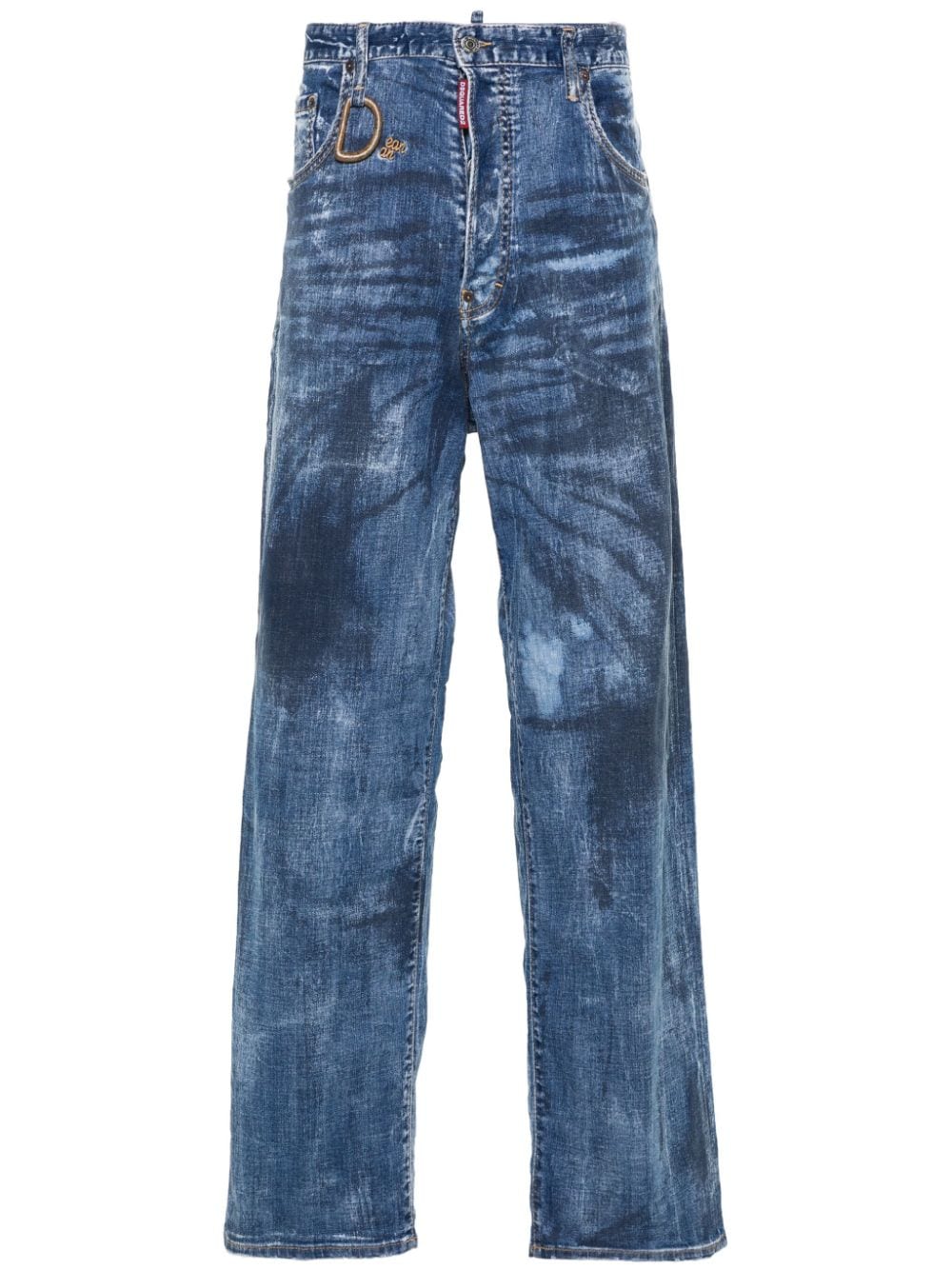 Dsquared2 Jeans met wijde pijpen - Blauw