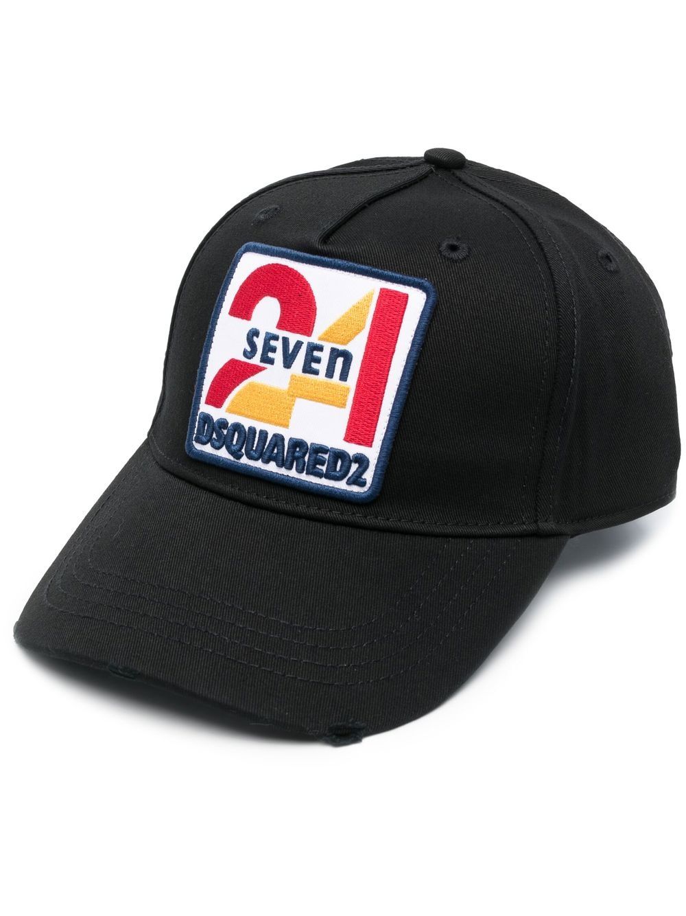 Dsquared2 Pet met geborduurd logo - Zwart