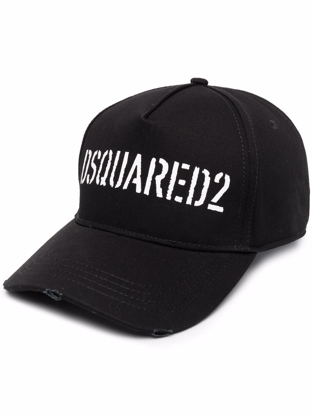 Dsquared2 Pet met geborduurd logo - Zwart