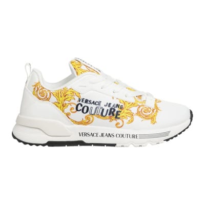Dynamic Watercolour Couture Sneakers Versace Jeans Couture , White , Dames