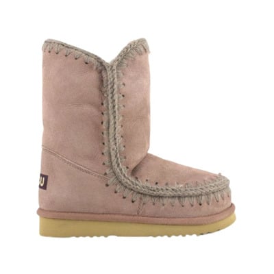 Eskimo Boot - Warme en Comfortabele Schapenleren Laarzen Mou , Pink , Dames