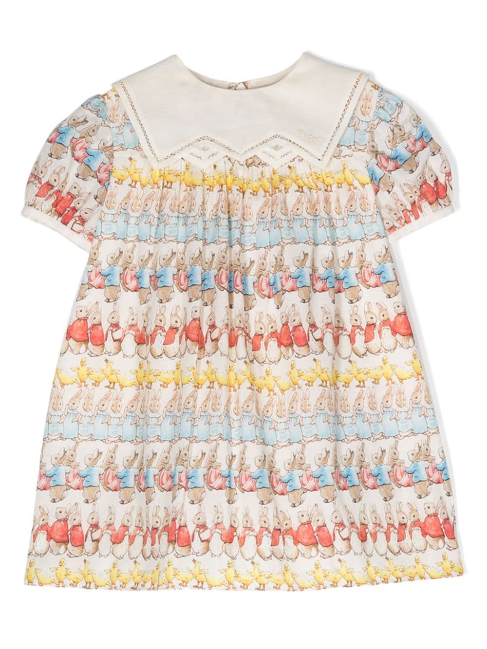 Gucci Kids x Peter Rabbit katoenen overhemd - Beige