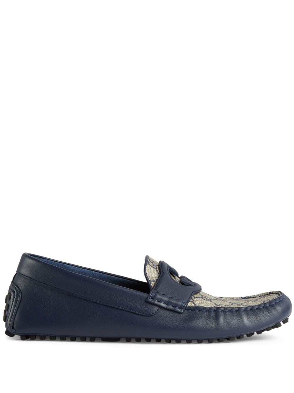 Gucci Loafers met GG-logo - Blauw