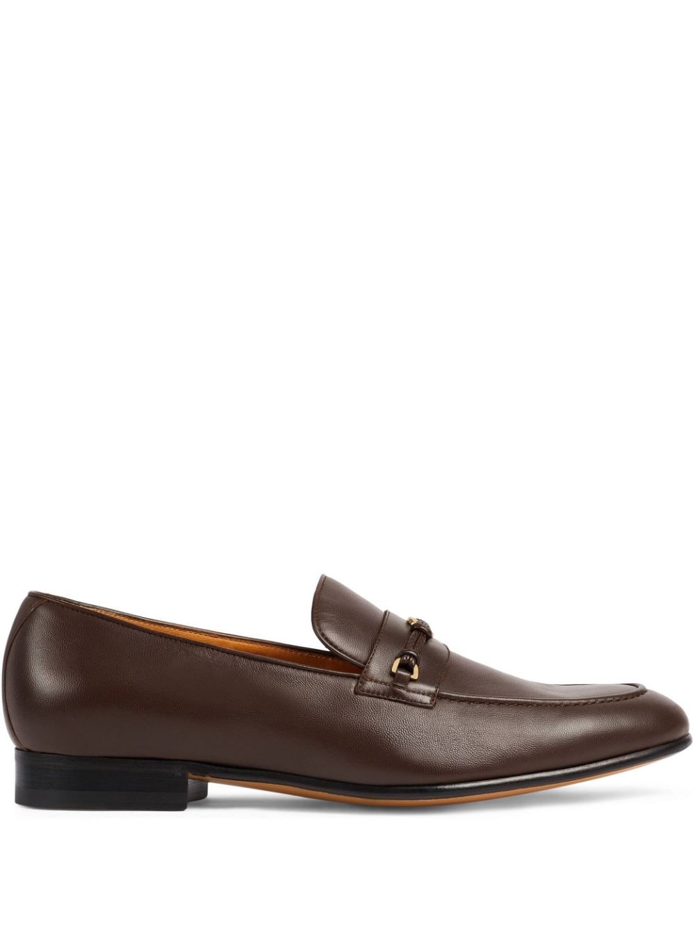Gucci Loafers met GG-logo - Bruin