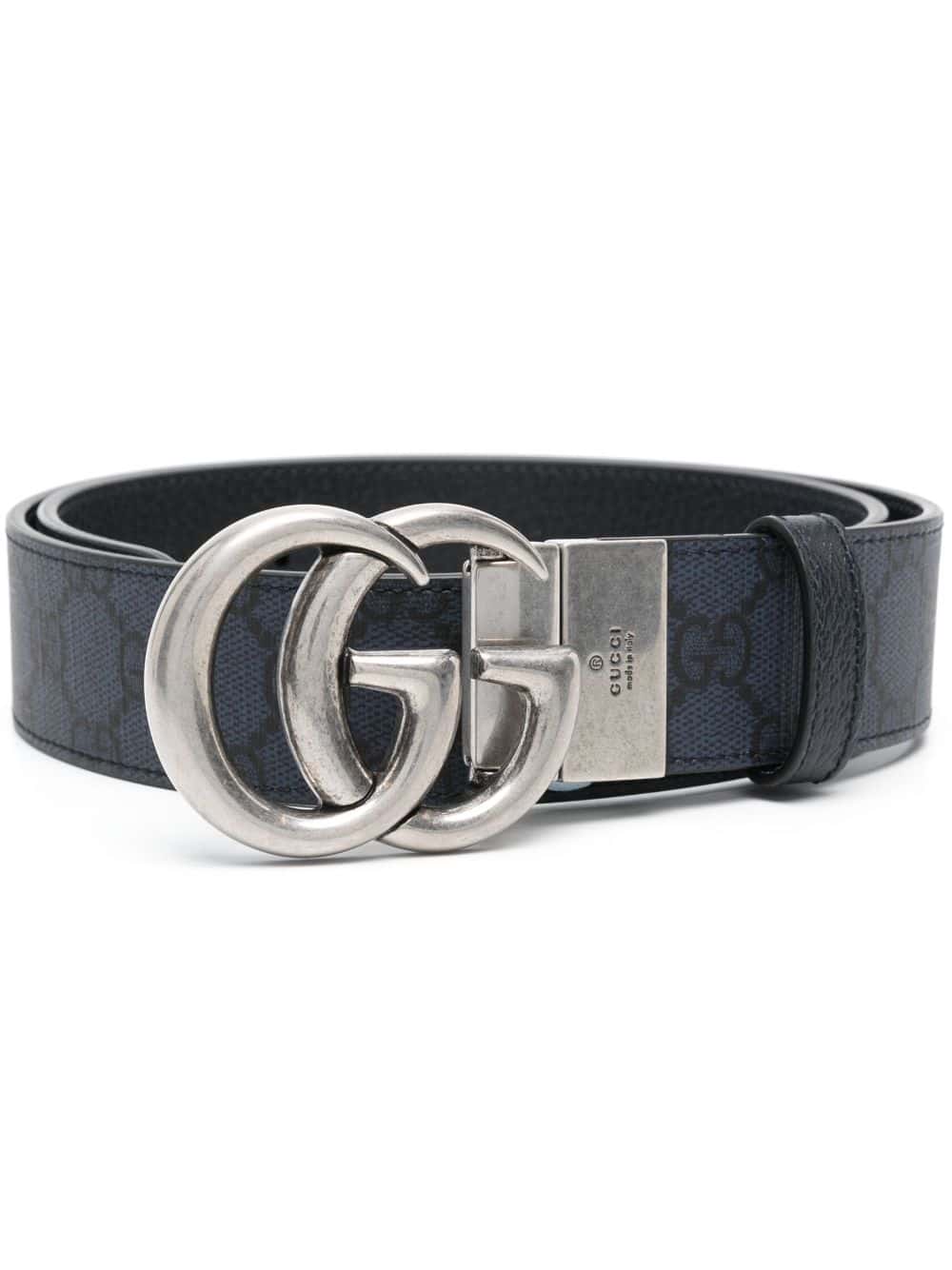 Gucci Riem met GG-logo - Blauw