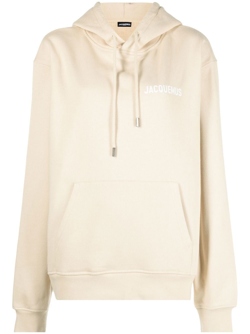 Jacquemus Le Sweatshirt Jacquemus hoodie met print - Beige