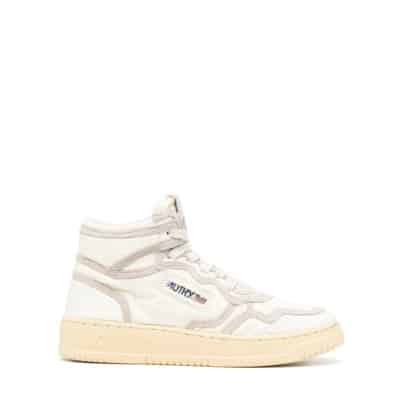 Lage sneakers met suède panelen Autry , Beige , Heren