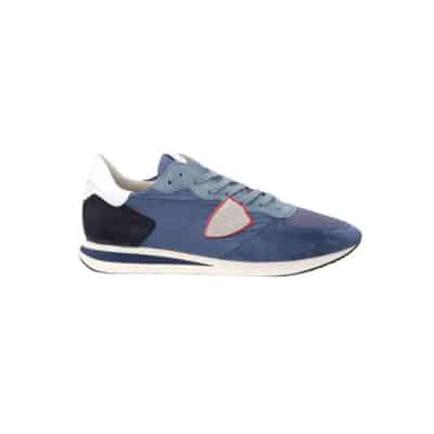 Leren Sneakers Tropez voor Heren Philippe Model , Blue , Heren