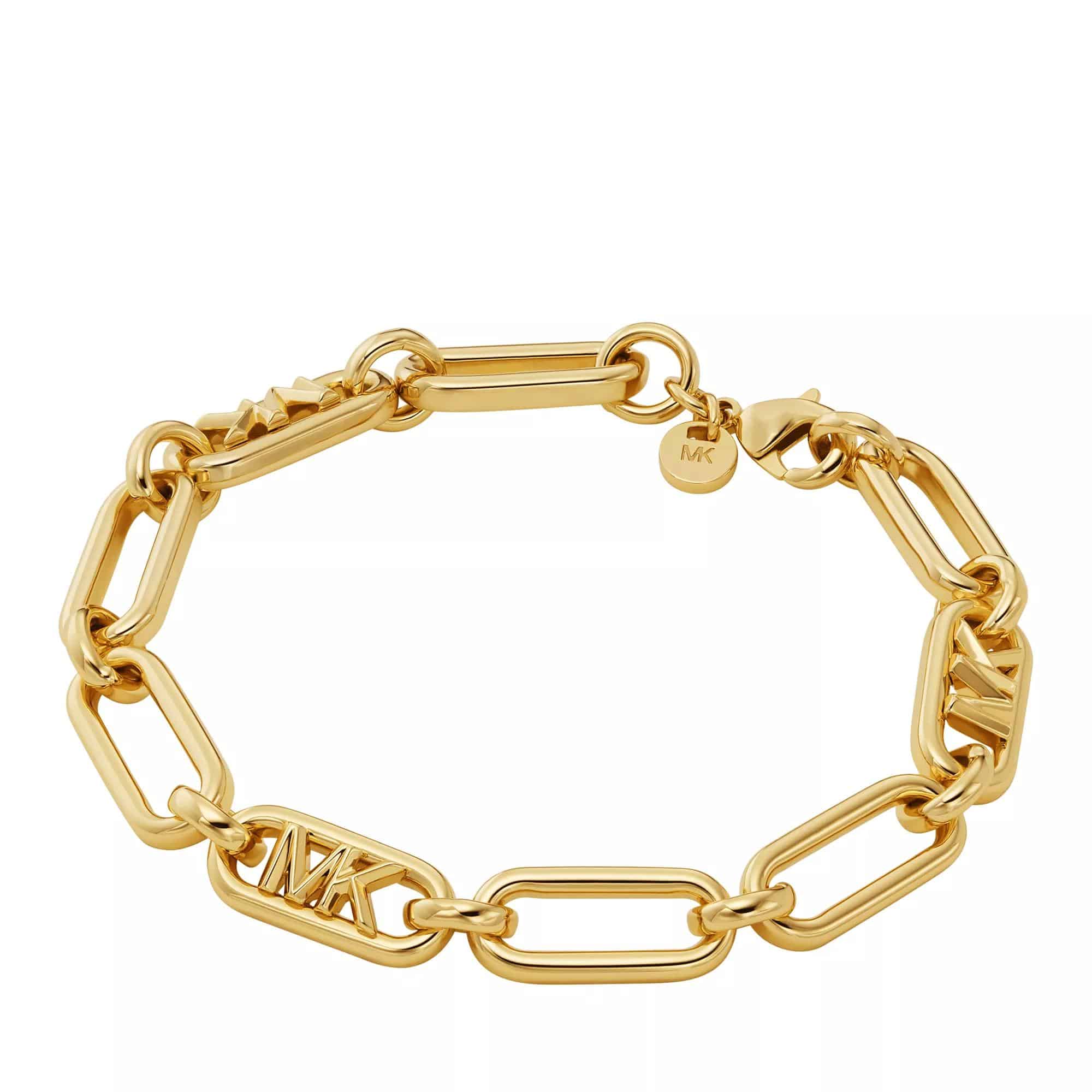 Michael Kors Armbanden - 14K Gold-Plated Empire Link Chain Bracelet in gold