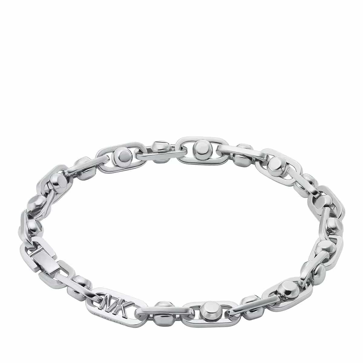 Michael Kors Armbanden - Michael Kors Platinum Astor Link Chain Bracelet in silver