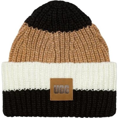 Multicolor Chunky Rib Beanie UGG , Multicolor , Unisex