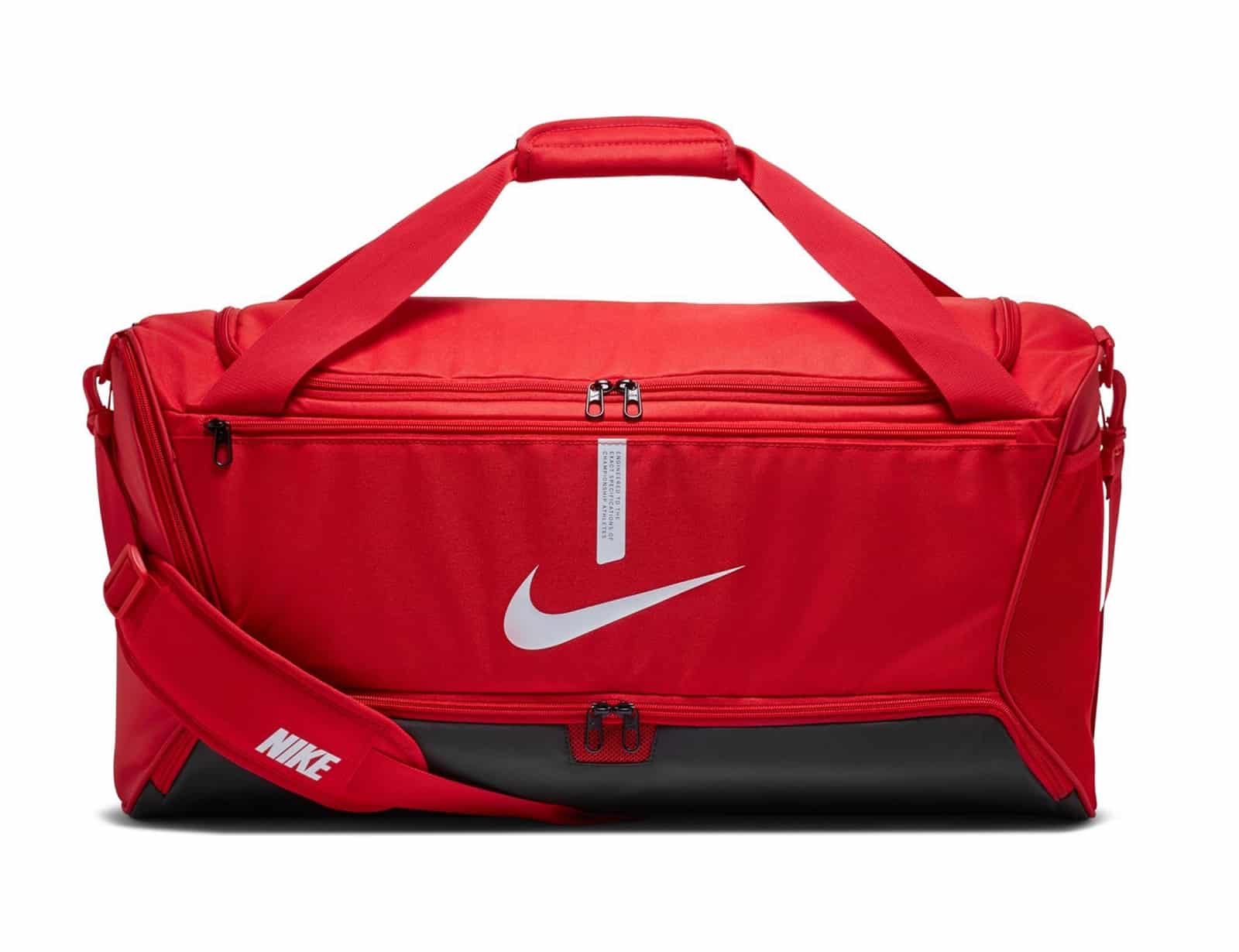 Nike - Academy Team Duffel Medium - Rode Voetbaltas