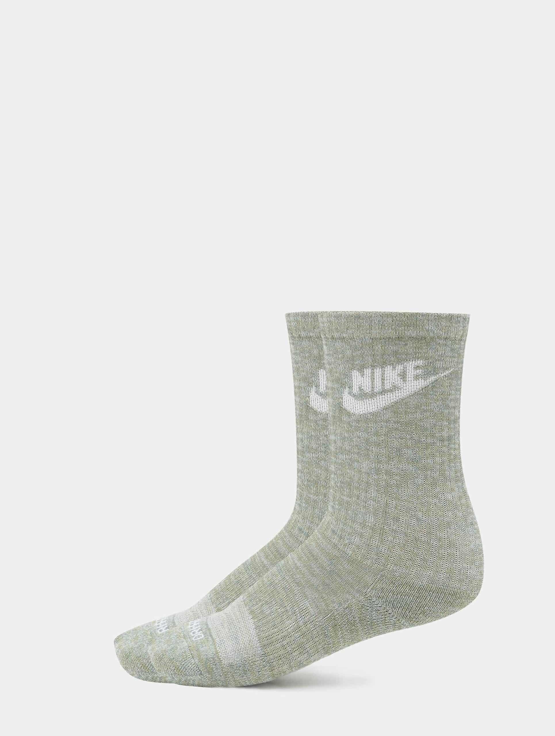 Nike Everyday Plus Cush Crew Socks Unisex op kleur olijf, Maat S
